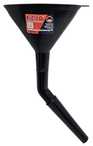 HERO Einfülltrichter abgewinkelt/gerade Trichter mit Sieb Oval Öltrichter 3-Teilig Universal Kunststoff Kraftstofftrichter Tanktrichter Benzintrichter Abfülltrichter Mehrzwecktrichter Diesel Benzin HERO Einfülltrichter abgewinkelt/gerade Trichter mit Sieb Oval Öltrichter 3-Teilig Universal Kunststoff Kraftstofftrichter Tanktrichter Benzintrichter Abfülltrichter Mehrzwecktrichter Diesel Benzin von HERO PROFIWERKZEUG