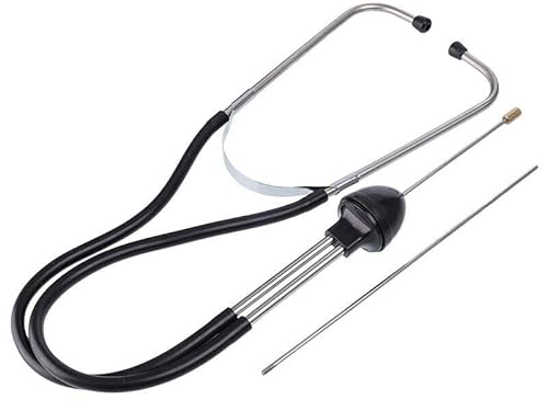 HERO Mechaniker Stethoskop Motorstethoskop Kfz-Motordiagnose Maschinen Diagnose Prüfer Tester Auto Stetoskop Automotortester Diagnosewerkzeug Hörwerkzeug KFZ Motor Test 92cm von HERO PROFIWERKZEUG