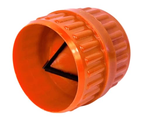 HERO Rohrentgrater Innen und Außen Entgrater 6-36mm Handentgrater 2 in 1 Kunststoff Universal Kupferrohr PVC Rohre Innenfräser Außenfräser Rohrfräser von HERO PROFIWERKZEUG
