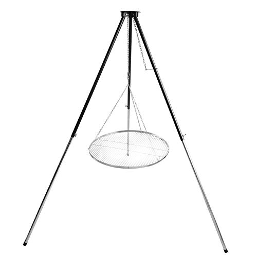 Dreibein T 180 Schwenker - Schwenkgrill mit Rost (Edelstahl, 80 cm) von HERO