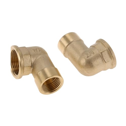 HEROFFIX Messing Rohrverschraubungen 1,9 cm Innengewinde 1/2 Innengewinde Winkel 5,1 cm 2 Stück HEROFFIX Messing Rohrverschraubungen 1,9 cm Innengewinde 1/2 Innengewinde Winkel 5,1 cm 2 Stück von HEROFFIX