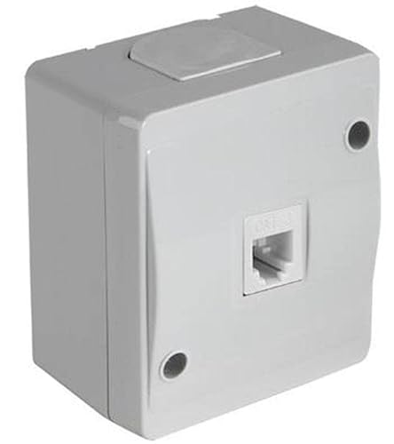 Aufputz Netzwerk RJ45 CAT5 Dose Standard · Grau · IP44 / für Feuchtraum geeignet · Mutlusan · AP Serie NEMLIYER Aufputz Netzwerk RJ45 CAT5 Dose Standard · Grau · IP44 / für Feuchtraum geeignet · Mutlusan · AP Serie NEMLIYER von HERRY24 Your Project Partner