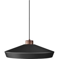 Edge l Dome Pendel-Deckenleuchte Mattschwarz, Bronze 1x E27 von Belid