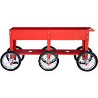Garden Metall Hochbeet Wheels Rot 186x50x80 cm - Herstera Garden Metall Hochbeet Wheels Rot 186x50x80 cm - Herstera von Herstera