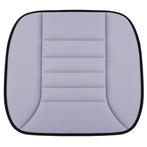 HERTC 1 Stück Auto Sitzkissen für Audi a4 b5/a4 Quattro/a4 Avant/a4 es/a5 s/a5 b8/a6,Komfort Memory Foam Sitzkissen für Auto und Bürostuhl - Schwarz,C Light Grey von HERTC