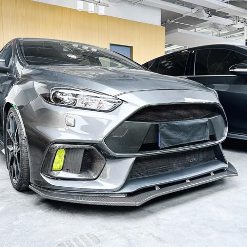 HERTC Auto Frontlippe Frontspoiler für Ford Focus RS MK3 2015 2016 2017 2018, Frontstoßstangen Lippenkörper Autoteile Autoantikollisionsschutz,normal-Carbon Fiber Look HERTC Auto Frontlippe Frontspoiler für Ford Focus RS MK3 2015 2016 2017 2018, Frontstoßstangen Lippenkörper Autoteile Autoantikollisionsschutz,normal-Carbon Fiber Look von HERTC