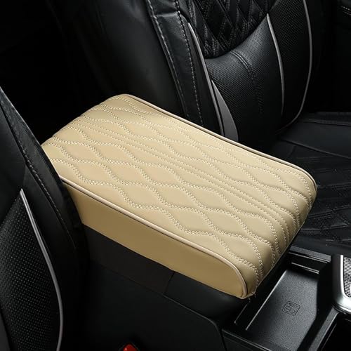 HERTC Mittelkonsole Armlehnenbezug für Volvo XC60 XC 60 / V60, Armlehne Universal Auto Box Pad Konsolen-Handauflagekissen Auto Decor Zubehör,Beige HERTC Mittelkonsole Armlehnenbezug für Volvo XC60 XC 60 / V60, Armlehne Universal Auto Box Pad Konsolen-Handauflagekissen Auto Decor Zubehör,Beige von HERTC