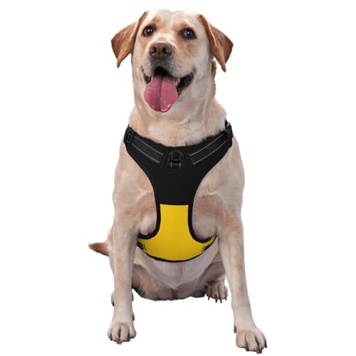 Hundegeschirr Flagge des Kantons Sachsen-Anhalt für kleine, mittelgroße und große Hunde - Verstellbare, atmungsaktive Hundeweste mit Schnellverschluss-Schnallen Hundegeschirr Flagge des Kantons Sachsen-Anhalt für kleine, mittelgroße und große Hunde - Verstellbare, atmungsaktive Hundeweste mit Schnellverschluss-Schnallen von HERTqwop