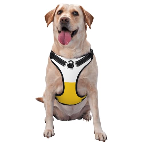 The Schlesische Flagge Hundegeschirr für kleine, mittelgroße und große Hunde - Verstellbare, atmungsaktive Hundeweste mit Schnellverschluss-Schnallen The Schlesische Flagge Hundegeschirr für kleine, mittelgroße und große Hunde - Verstellbare, atmungsaktive Hundeweste mit Schnellverschluss-Schnallen von HERTqwop