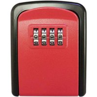 Herzberg - hg 03817 neue intelligente wasserdichte schlussellose sicherheitsbox - rot von HERZBERG