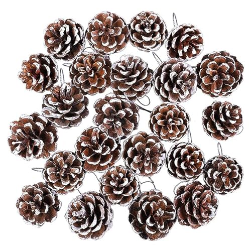 HERZWILD 48pcs Weihnachten Tannenzapfen Natürliche Mini Tannenzapfen Tannenzapfen Weihnachten Tannenzapfen Ornamente für Heimtextilien DIY Handwerk Weihnachtsbaum Herbst Winter Dekoration HERZWILD 48pcs Weihnachten Tannenzapfen Natürliche Mini Tannenzapfen Tannenzapfen Weihnachten Tannenzapfen Ornamente für Heimtextilien DIY Handwerk Weihnachtsbaum Herbst Winter Dekoration von HERZWILD