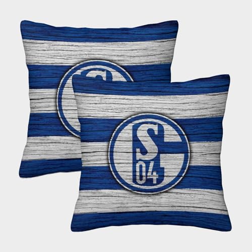 HESHS Schalke Logo Frühling Kissenbezug,Fußball Sofakissen Frühling Sommer Deko Outdoor Kissenbezug Kissen Kissenhülle Blumen Für Garten Couch Sofa Wohnzimmer Schlafzimmer 2er Set 45x45cm HESHS Schalke Logo Frühling Kissenbezug,Fußball Sofakissen Frühling Sommer Deko Outdoor Kissenbezug Kissen Kissenhülle Blumen Für Garten Couch Sofa Wohnzimmer Schlafzimmer 2er Set 45x45cm von HESHS