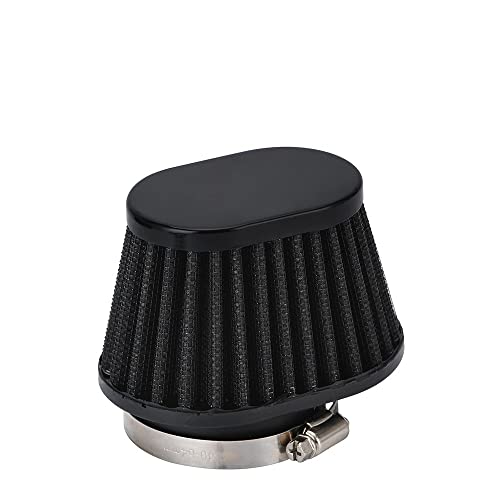 HESHUWEN Luftfilter Motorrad Motorrad Luftfilter 60mm 55mm 54mm 51mm 50mm Universal for Auto Mini Fahrrad Kaltlufteinlass High Flow Cone Filter Sportluftfilter(2inch 50mm51mm) von HESHUWEN