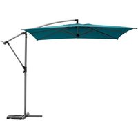 Hesperide - Quadratischer Ampelschirm Manoa in Blaugrün - 2,5 x 2,5 m - Hespéride Hesperide - Quadratischer Ampelschirm Manoa in Blaugrün - 2,5 x 2,5 m - Hespéride von HESPERIDE