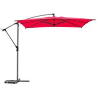 Quadratischer Ampelschirm Manoa in Granatrot - 2,5 x 2,5 m - Hespéride Quadratischer Ampelschirm Manoa in Granatrot - 2,5 x 2,5 m - Hespéride von HESPERIDE