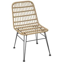 2er-Set Gartenstühle Lambada Sesam & Graphit - Hespéride von HESPERIDE