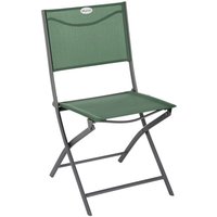 4er-Set klappbare Gartenstühle Modula in Olivgrün und Graphitgrau - Hespéride 4er-Set klappbare Gartenstühle Modula in Olivgrün und Graphitgrau - Hespéride von HESPERIDE