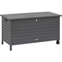 Aufbewahrungsbox menango Graphit s - 150 x 73,5 x 83 cm - Epoxidbeschichtetes Aluminium - Hespéride Aufbewahrungsbox menango Graphit s - 150 x 73,5 x 83 cm - Epoxidbeschichtetes Aluminium - Hespéride von HESPERIDE