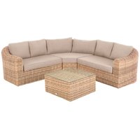 Garten-Ecksofa Mooréa Savanna - 5 Sitze - Hespéride von HESPERIDE