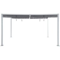 Hesperide - Laubengangtuch Zalya Schiefer 2.9x1.9cm für Laubengang Zalya 4x3m - Hespéride von HESPERIDE