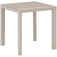 Gartentisch Evasion Holzoptik Leinen & Ton 2-Sitzer lates aus Aluminium - Hespéride Gartentisch Evasion Holzoptik Leinen & Ton 2-Sitzer lates aus Aluminium - Hespéride von HESPERIDE