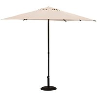 Gerader - runder Sonnenschirm mit Kippfunktion SOYA Weizengelb - 2,7 m - Stahl - Polyester - Hespéride Gerader - runder Sonnenschirm mit Kippfunktion SOYA Weizengelb - 2,7 m - Stahl - Polyester - Hespéride von HESPERIDE