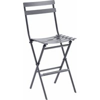 Greensboro Graphit STAHL KLAPPHOCKER mit Fußstütze Greensboro Graphit STAHL KLAPPHOCKER mit Fußstütze von HESPERIDE