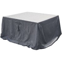 Hesperide - Hambo Schutzhülle für Tisch quadratisch s - 105 x 105 x 80 cm - Hespéride - Grau von HESPERIDE