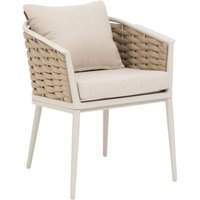 Hesperide - 2er-Set Gartensessel Yconia Ton & Beige Aluminium und Polyester - Hespéride Hesperide - 2er-Set Gartensessel Yconia Ton & Beige Aluminium und Polyester - Hespéride von HESPERIDE