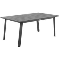 Hesperide - Ausziehbarer Gartentisch Pavane Graphitgrau - 10 Plätze - Hespéride von HESPERIDE