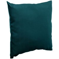 Hesperide - Dekokissen für den Außenbereich Korai in Blaugrün - 40 × 40 cm - Hespéride von HESPERIDE