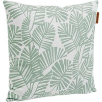 Outdoor-Deko-Kissen Fylie Palm & Graugrün - 40 x 40 cm - Hespéride - Grün Grau von HESPERIDE