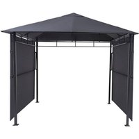 Gartenlaube Omelya grau - 3 x 3 m - Hespéride Gartenlaube Omelya grau - 3 x 3 m - Hespéride von HESPERIDE