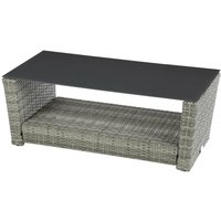 Garten-Couchtisch Polynésia Havane - 100 × 54 × 38 cm - Hespéride - Havanna von HESPERIDE