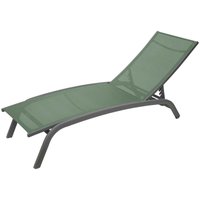 Hesperide - Liege Bonao in Olivgrün und Graphitgrau - 2 Räder - epoxidbeschichtetes Aluminium - Texalin - Hespéride von HESPERIDE