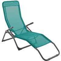 Hesperide - Liegestuhl Siesta aus smaragdgrünem Stahl - Hespéride Hesperide - Liegestuhl Siesta aus smaragdgrünem Stahl - Hespéride von HESPERIDE