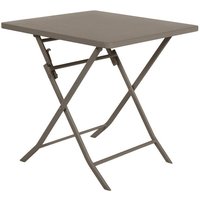Quadratischer klappbarer Gartentisch Greensboro Tonka - 2 Plätze - Hespéride von HESPERIDE