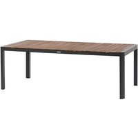 Hesperide - Rechteckiger Gartentisch Paradize Walnuss & Graphit 10 Plätze aus Aluminium - Hespéride Hesperide - Rechteckiger Gartentisch Paradize Walnuss & Graphit 10 Plätze aus Aluminium - Hespéride von HESPERIDE