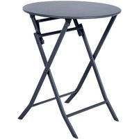 Hesperide - Runder klappbarer Gartentisch Greensboro Graphitgrau - 2 Plätze - Hespéride Hesperide - Runder klappbarer Gartentisch Greensboro Graphitgrau - 2 Plätze - Hespéride von HESPERIDE