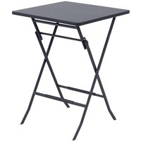 Hesperide - Klappbarer Hoher Gartentisch Greensboro Graphit - 2 Sitze - Hespéride von HESPERIDE