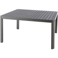 Hesperide - Ausziehbarer quadratischer Gartentisch Paradize in Graphitgrau - 10 Plätze - Hespéride von HESPERIDE