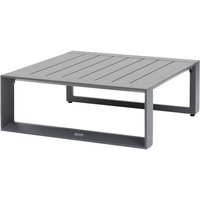 Hesperide - Quadratischer Garten-Couchtisch Allure Graphit 79 x 79 x 30cm aus Aluminium - Hespéride von HESPERIDE