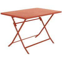 Rechteckiger Klappbarer Gartentisch Greensboro Bernstein - 4-Sitzer - Hespéride von HESPERIDE