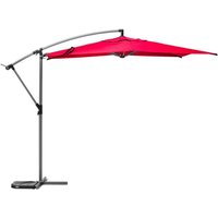 Hesperide - Runder Ampelschirm Manoa in Granatrot und Graphitgrau - 3 m - Hespéride Hesperide - Runder Ampelschirm Manoa in Granatrot und Graphitgrau - 3 m - Hespéride von HESPERIDE