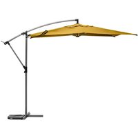 Hesperide - Runder Ampelschirm Manoa in Senfgelb und Graphitgrau - 3 m - Hespéride Hesperide - Runder Ampelschirm Manoa in Senfgelb und Graphitgrau - 3 m - Hespéride von HESPERIDE