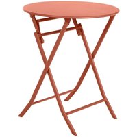 Runder Klappbarer Gartentisch Greensboro Bernstein - 2 Sitze - Hespéride von HESPERIDE