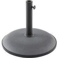 Runder Sonnenschirmständer grau - 25 kg von HESPERIDE