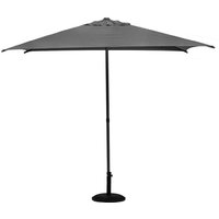 Hesperide - Quadratischer gerader Sonnenschirm Soya in Schiefergrau - 2,5 × 2,5 m - Hespéride Hesperide - Quadratischer gerader Sonnenschirm Soya in Schiefergrau - 2,5 × 2,5 m - Hespéride von HESPERIDE