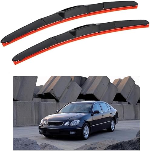 HESTAY Auto Scheibenwischer für Lexus GS300 24"+20" 1997-2004, HD Leiser Scheibenwischer Ohne Knochen von HESTAY