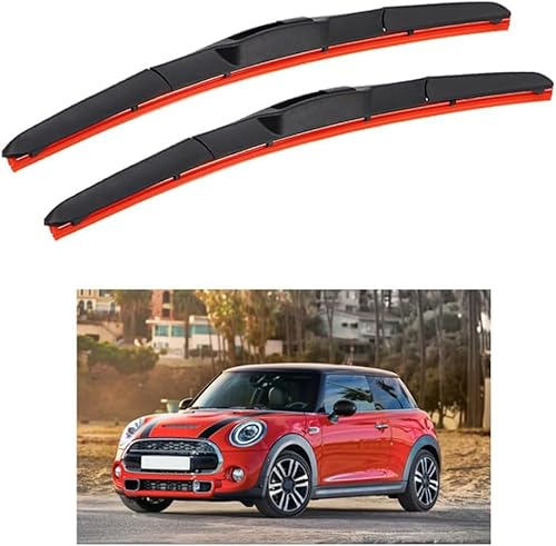 HESTAY Auto Scheibenwischer für Mini Cooper Hatchback F56 19"+18" 2014-2017, HD Leiser Scheibenwischer Ohne Knochen von HESTAY